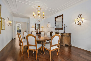 Interior shot of a luxury home in Calabasas, California.