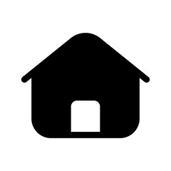 Home Icon Vector Symbol Design Illustration