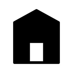 Home Icon Vector Symbol Design Illustration
