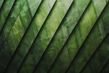 abstract green geometric stripes background inspired by nature modern design element