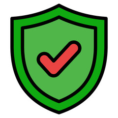 Protection Icon Element For Design