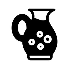 Punch Juice Icon Vector Symbol Design Illustration