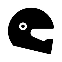 Helmet Icon Vector Symbol Design Illustration