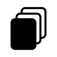 Collection Icon Vector Symbol Design Illustration