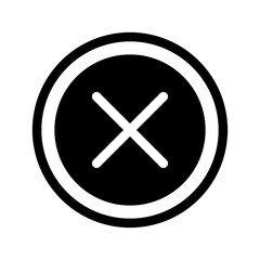 Fail Icon Vector Symbol Design Illustration