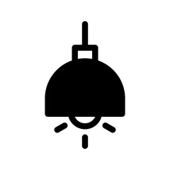 Lamp Icon Vector Symbol Design Illustration