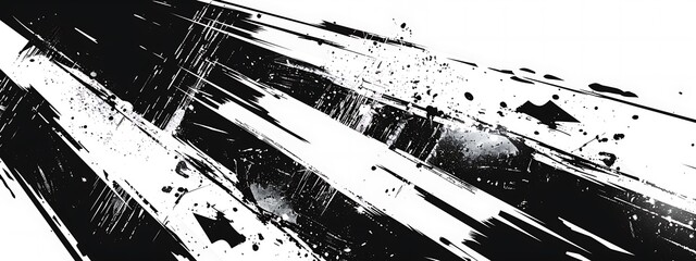 Obraz premium abstract background with racing flag grunge halftone
