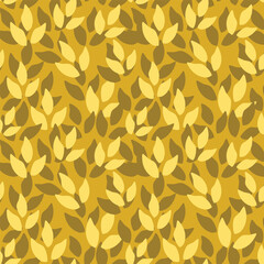 Leaf seamless pattern
