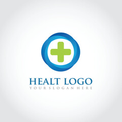 Obraz premium Healt Logo Template. Medical corporate logo. Vector Illustrator