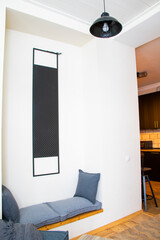 the interior of a house is spacious and inviting for guests