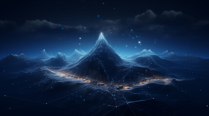 magic lamp in the sky