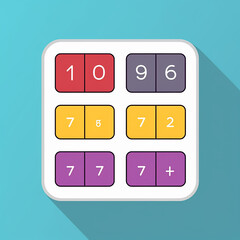 Calculator_Buttons_Modern_Line_Icon_Vector_Line_Art_