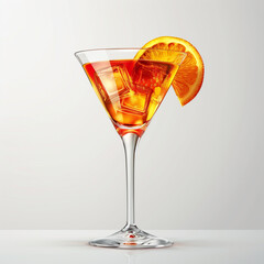 Chilled Orange Alcoholic Beverage for Celebrations
