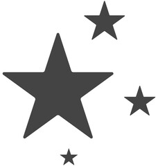 Obraz premium Stars icon vector isolated on white background.