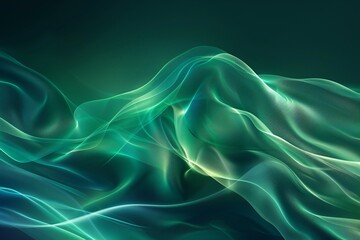 Obraz premium Abstract laser fractal with gradient glow, modern tech style, perfect for mobile screen wallpaper.