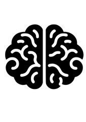 Brain SVG, Brain PNG, Brain Clipart, Brain SVG Cut Files for Cricut, Brain Silhouette, Mind Svg Png, Human Brain Svg Png, Brain Silhouette, Brain Logo, Head SVG