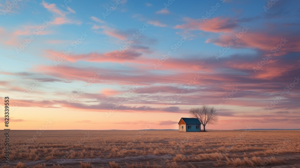 Canvas Prints Basic allure of the prairie landscape