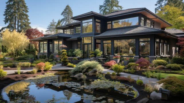 3d rendering of house model for real estate 

