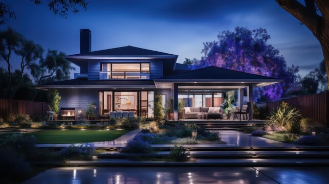 3d rendering of house model for real estate 
