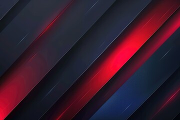 Obraz premium Red and blue gradient background