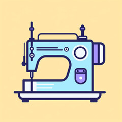 Sewing_Machine_Modern_Line_Icon_Vector_Line_Art_CuteI
