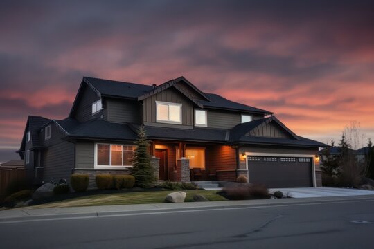 3d rendering of house model for real estate 
