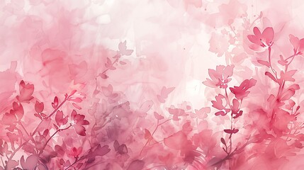 abstract, illustration, background, textured, design, bright, pattern, paint, vector, pink background, pink color, colours, horizontal, art, blank, grunge, no people, soft, watercolor, copy space, lig