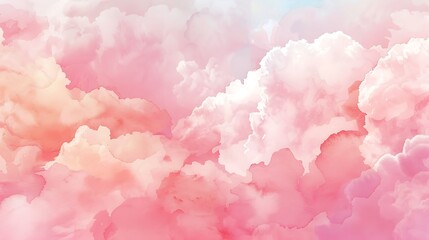 Fototapeta premium abstract, illustration, background, textured, design, bright, pattern, paint, vector, pink background, pink color, colours, horizontal, art, blank, grunge, no people, soft, watercolor, copy space, lig