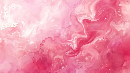 Fototapeta premium abstract, illustration, background, textured, design, bright, pattern, paint, vector, pink background, pink color, colours, horizontal, art, blank, grunge, no people, soft, watercolor, copy space, lig