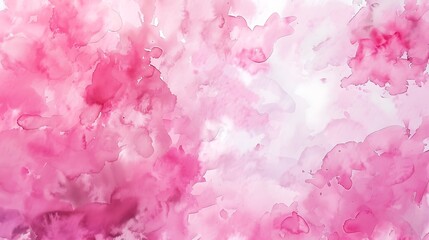 Fototapeta premium abstract, illustration, background, textured, design, bright, pattern, paint, vector, pink background, pink color, colours, horizontal, art, blank, grunge, no people, soft, watercolor, copy space, lig