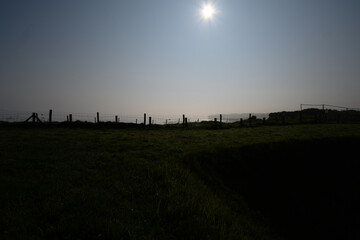 Point du Hoc in Normandy, France site of the 2nd Ranger Battalion assaulton D-Day.