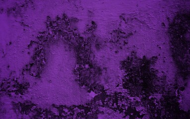 Solid violet purple empty space paper background, neon purple brick wall texture for pattern background. abstract architectural wide panorama brick work wall for rustic, industrial