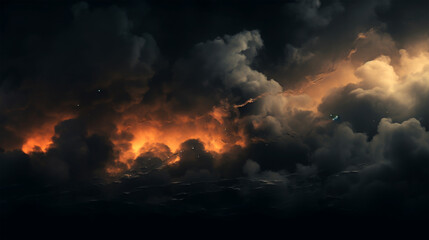 Fototapeta premium smoke on dark background