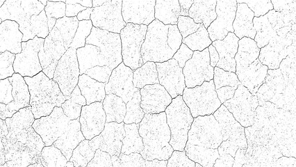 a black and white vintage  of a cracked wall, cracked white paint on a white background, a black and white drawing of a cracked wall, background with cracks