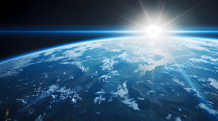 Fototapeta premium earth in space