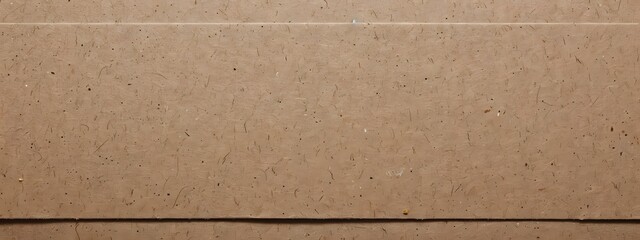Flat Surface Texture of Brown Cardboard