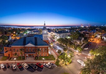 Fernandina Beach, Florida, USA Historic Downtown