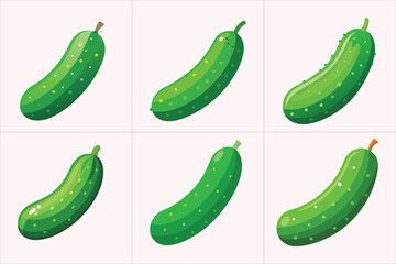 Print Cucumber vector