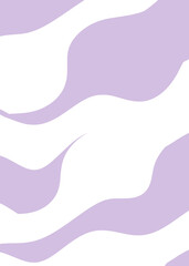 Purple and white abstract background. Purple and white abstract poster.