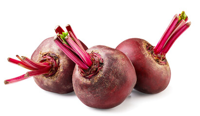 Beetroot on a white background. Isolated