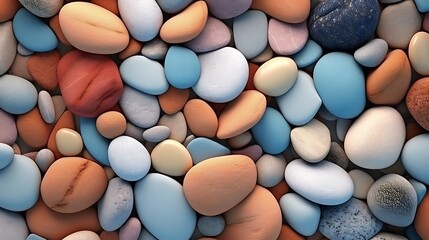 abstract background with round pebble stones,Vacation holiday recreation on beach concept,High quality photo