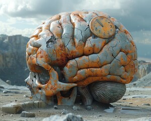 Abstract Parkinsons Dopamine Depletion A Barren Brain Landscape