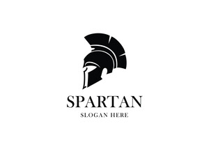 spartan logo design spartan simple creative logo vector spartan black logo