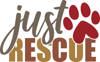 Just Rescue - Pet Rescue Illustration