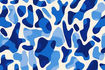 Coloured shapes very peri colour for design projects