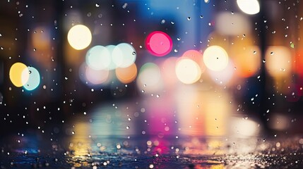 Obraz premium sparkle lights bokeh