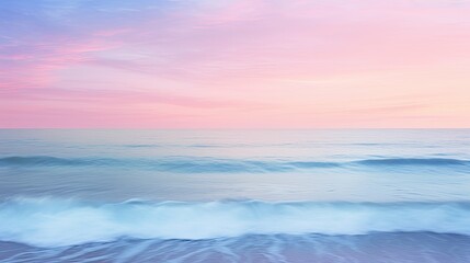 Fototapeta premium sunbeach pink blue gradient