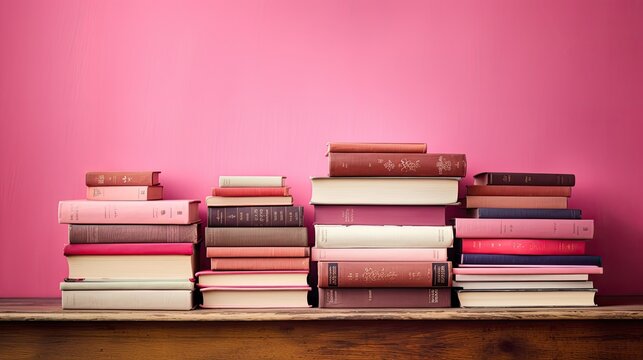 romance books pink