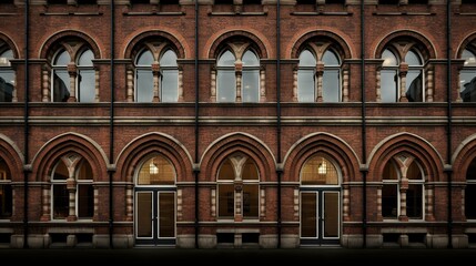restored dark bricks