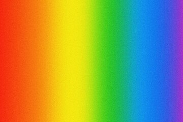 Rainbow gradient with noise effect. Pride day celebration. LGBT flag